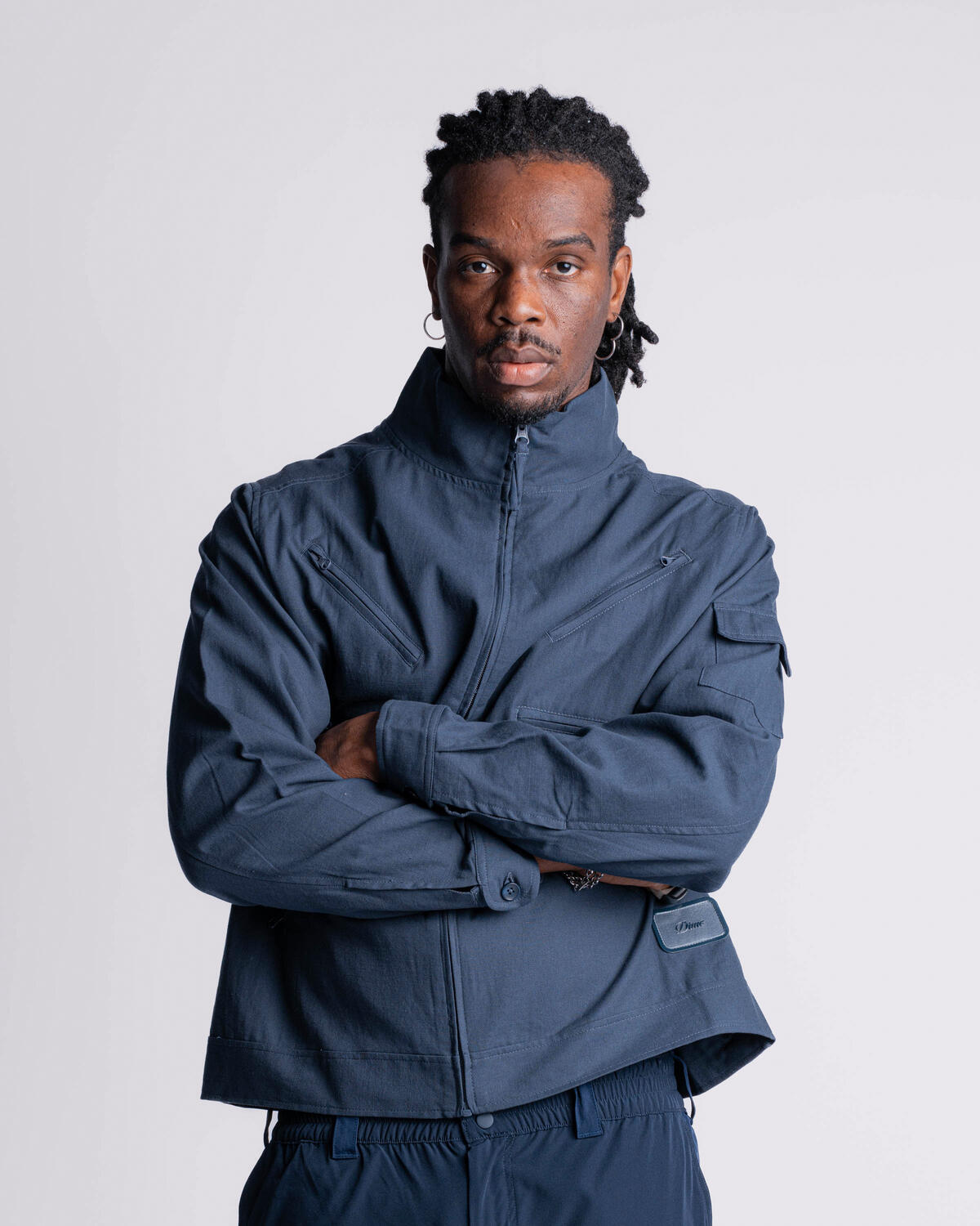 Dime Zip Jacket | DIMEHO243NVY | AFEW STORE